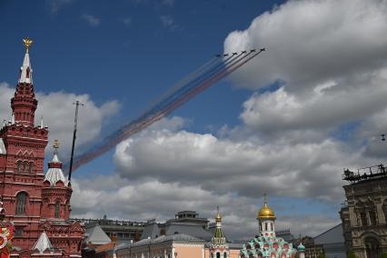 Военный парад на Красной площади, посвященный 80-й годовщине Победы в Великой Отечественной войне