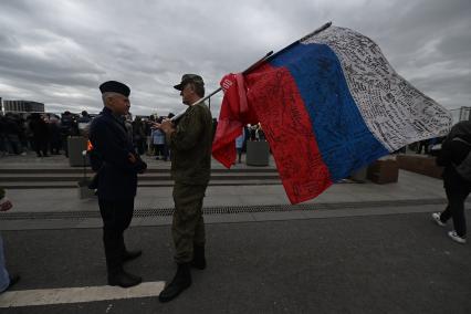 Празднование Дня Победы на Поклонной горе