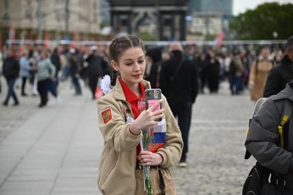 Празднование Дня Победы на Поклонной горе