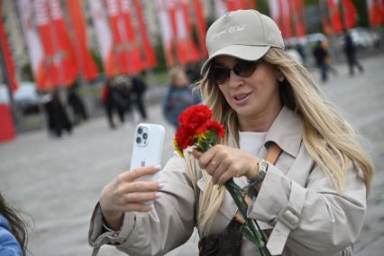 Празднование Дня Победы на Поклонной горе