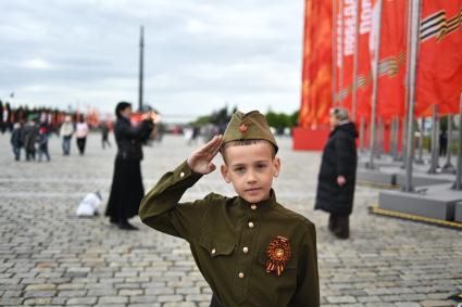 Празднование Дня Победы на Поклонной горе