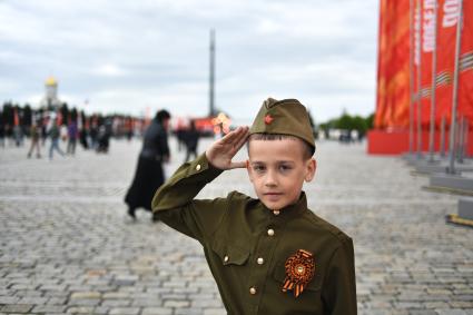 Празднование Дня Победы на Поклонной горе