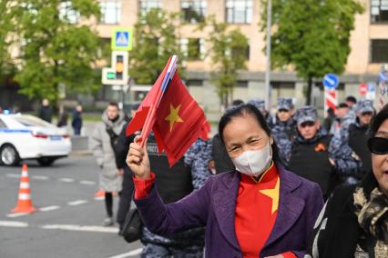 Празднование Дня Победы в Москве