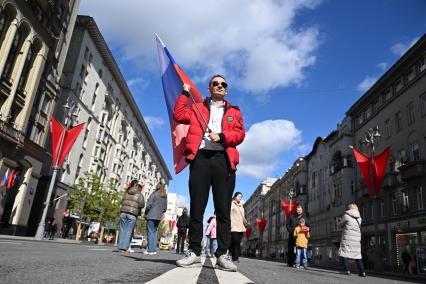Празднование Дня Победы в Москве