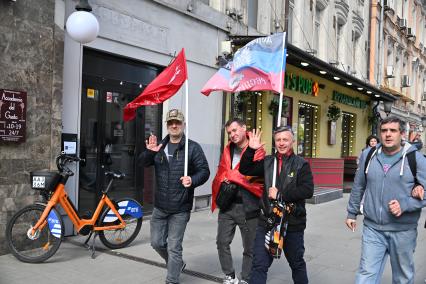 Празднование Дня Победы в Москве