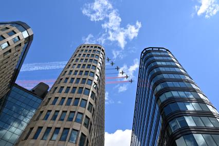 Празднование Дня Победы в Москве