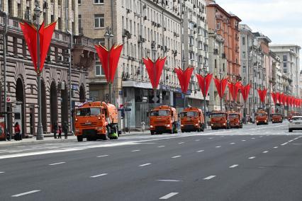 Празднование Дня Победы в Москве