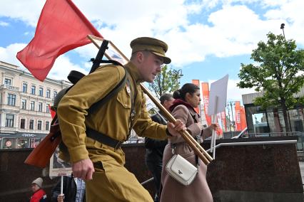 Празднование Дня Победы в Москве