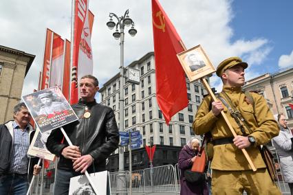 Празднование Дня Победы в Москве