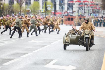 Парад, посвященный 80-летию Победы в Великой Отечественной войне в Перми