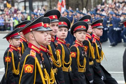 Парад, посвященный 80-летию Победы в Великой Отечественной войне в Перми