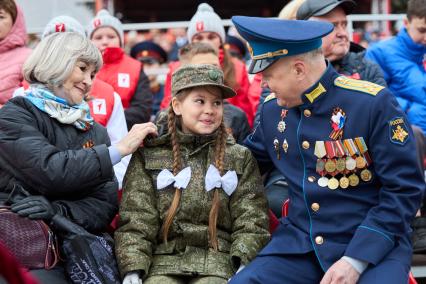 Парад, посвященный 80-летию Победы в Великой Отечественной войне в Перми