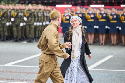 Парад, посвященный 80-летию Победы в Великой Отечественной войне в Перми