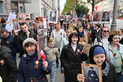 Празднование Дня Победы в Москве
