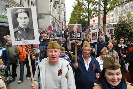 Празднование Дня Победы в Москве