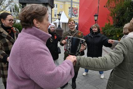 Празднование Дня Победы в Москве