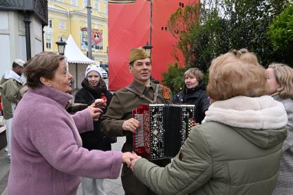 Празднование Дня Победы в Москве