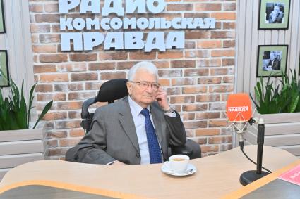 Юрий Оганесян на радиостанции \"Комсомольская правда\"