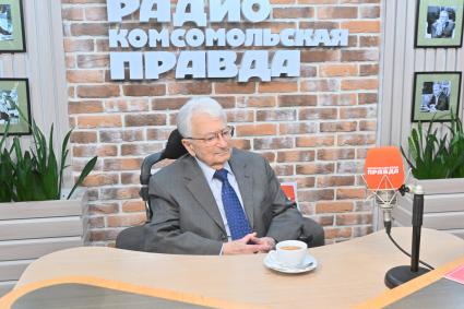 Юрий Оганесян на радиостанции \"Комсомольская правда\"