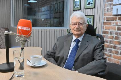 Юрий Оганесян на радиостанции \"Комсомольская правда\"
