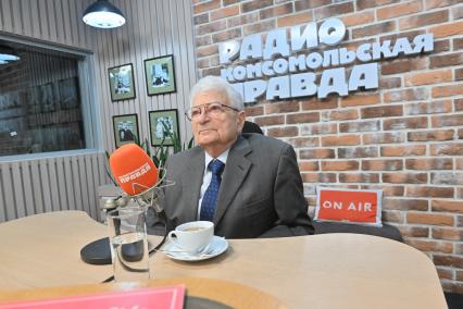 Юрий Оганесян на радиостанции \"Комсомольская правда\"