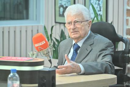 Юрий Оганесян на радиостанции \"Комсомольская правда\"