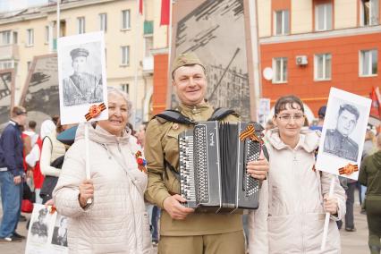Акция \"Бессмертный полк\" в Красноярске