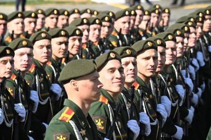 Военный парад на Красной площади, посвященный 80-й годовщине Победы в Великой Отечественной войне