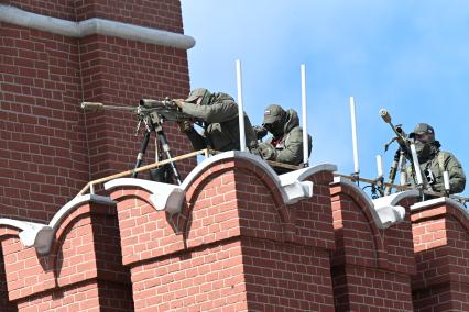 Военный парад на Красной площади, посвященный 80-й годовщине Победы в Великой Отечественной войне