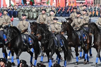 Военный парад на Красной площади, посвященный 80-й годовщине Победы в Великой Отечественной войне
