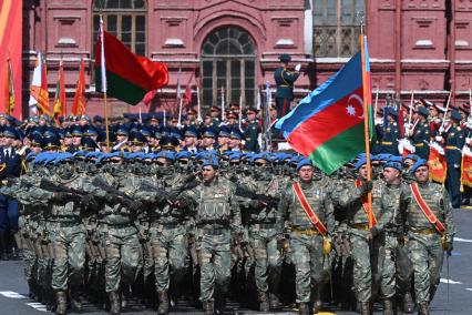Военный парад на Красной площади, посвященный 80-й годовщине Победы в Великой Отечественной войне