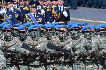 Военный парад на Красной площади, посвященный 80-й годовщине Победы в Великой Отечественной войне