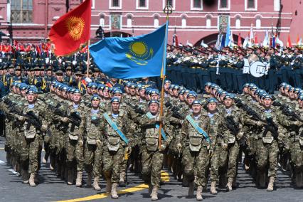 Военный парад на Красной площади, посвященный 80-й годовщине Победы в Великой Отечественной войне
