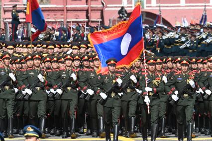 Военный парад на Красной площади, посвященный 80-й годовщине Победы в Великой Отечественной войне