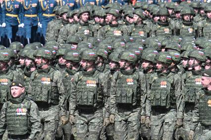 Военный парад на Красной площади, посвященный 80-й годовщине Победы в Великой Отечественной войне