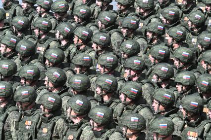 Военный парад на Красной площади, посвященный 80-й годовщине Победы в Великой Отечественной войне