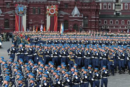 Военный парад на Красной площади, посвященный 80-й годовщине Победы в Великой Отечественной войне