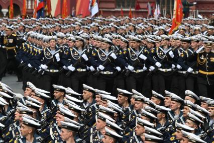 Военный парад на Красной площади, посвященный 80-й годовщине Победы в Великой Отечественной войне