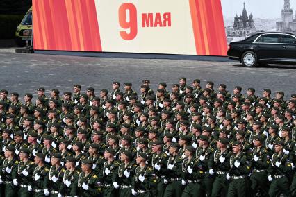 Военный парад на Красной площади, посвященный 80-й годовщине Победы в Великой Отечественной войне