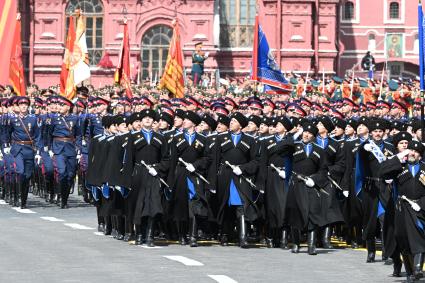 Военный парад на Красной площади, посвященный 80-й годовщине Победы в Великой Отечественной войне