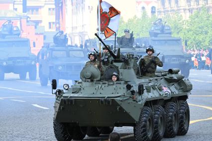 Военный парад на Красной площади, посвященный 80-й годовщине Победы в Великой Отечественной войне