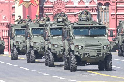 Военный парад на Красной площади, посвященный 80-й годовщине Победы в Великой Отечественной войне
