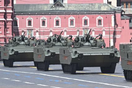 Военный парад на Красной площади, посвященный 80-й годовщине Победы в Великой Отечественной войне