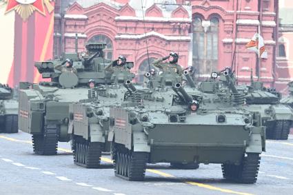Военный парад на Красной площади, посвященный 80-й годовщине Победы в Великой Отечественной войне