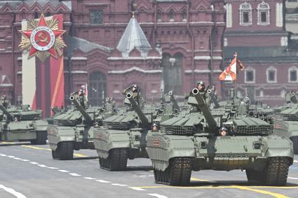 Военный парад на Красной площади, посвященный 80-й годовщине Победы в Великой Отечественной войне