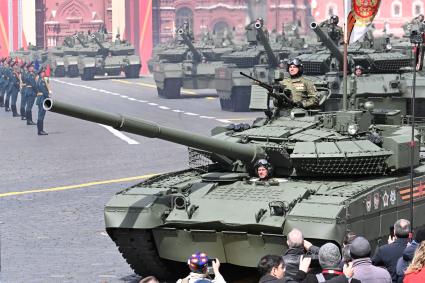 Военный парад на Красной площади, посвященный 80-й годовщине Победы в Великой Отечественной войне