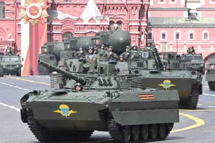 Военный парад на Красной площади, посвященный 80-й годовщине Победы в Великой Отечественной войне