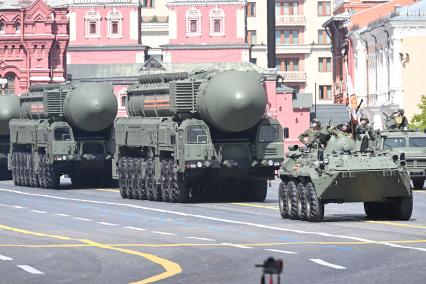 Военный парад на Красной площади, посвященный 80-й годовщине Победы в Великой Отечественной войне