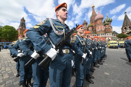Военный парад на Красной площади, посвященный 80-й годовщине Победы в Великой Отечественной войне