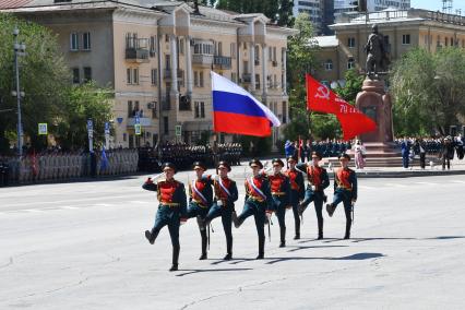 Военный парад, посвященный 80-летию Победы в Волгограде